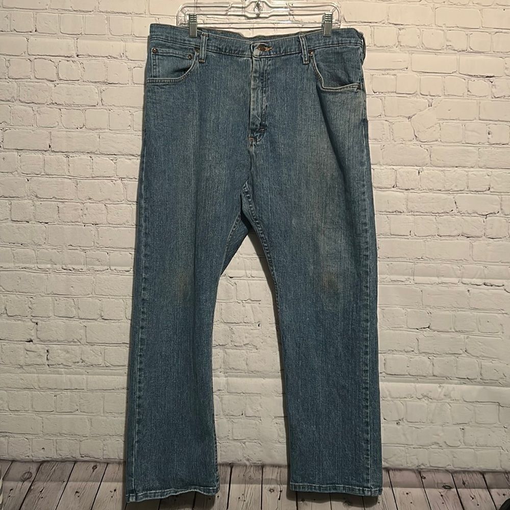 Wrangler Mens Jeans Relaxed Fit Size 38x29